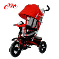 High quality steel frame folding baby tricycle with EVA/AIR tire/cheap baby walker tricycle bike multi-function